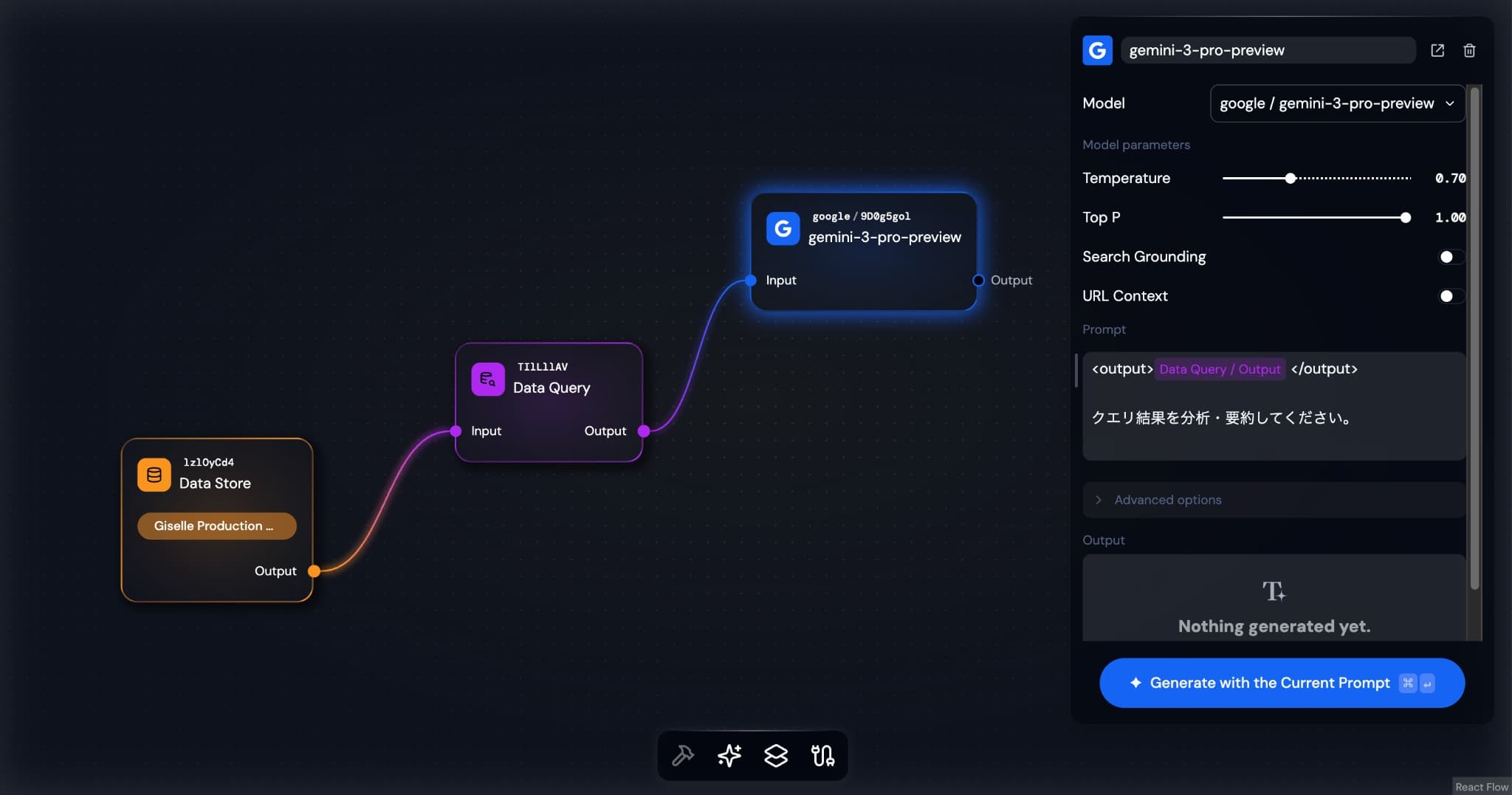 ワークフローの例